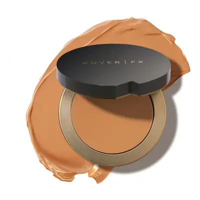 COVER FX Total Cover Cream Foundation - Shade T2 - Buildable Coverage - Natural Finish - Oil-Fre