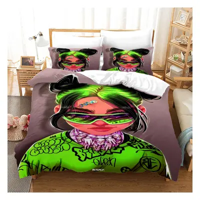 (JK23, King(220x240cm)) Duvet cover, bedspread printed character Billie Billie.UK Size Sheets Si