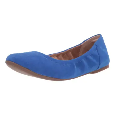 Amazon Essentials Women's Belice Ballet Flat Dark Blue 8.5 Wide