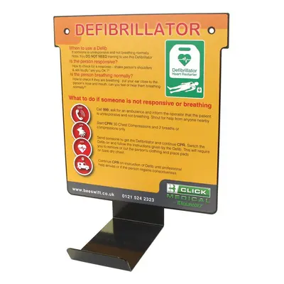 Click - DEFIBRILLATOR WALL HANGER