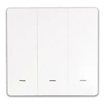 (3CH) WIFI Smart Mechanical Switch Touch Panel Wall Light Switch APP Remote Control Switch Singl