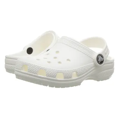 Crocs Unisex-Child Classic Clogs White Little Kid