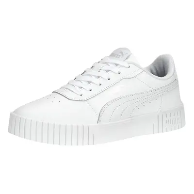 PUMA Women's CARINA 2.0 Sneaker Puma White-Puma White-Puma Silver