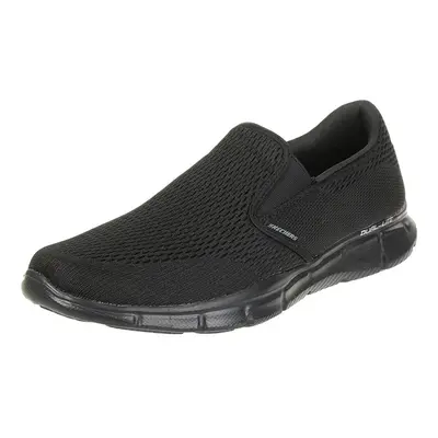 Skechers mens Equalizer Double Play Slip On Loafer Black Wide US