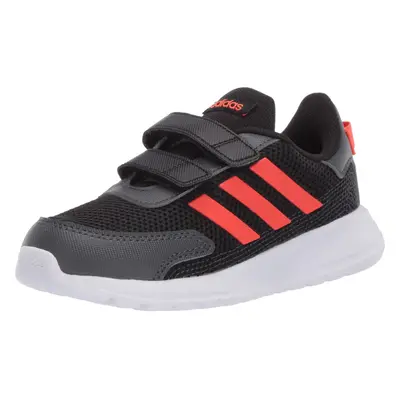 adidas Unisex-Child Tensaur Run I Sneaker core Black/Solar Red/Grey