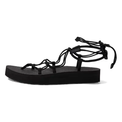 Teva womens Midform Infinity Sandal Black US