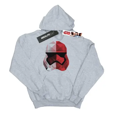 (3XL, Sports Grey) Star Wars: The Last Jedi Mens Stormtrooper Cubist Helmet Hoodie