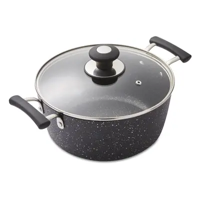 Tower T900116 Precision 24cm Non-Stick Stock Pot Black