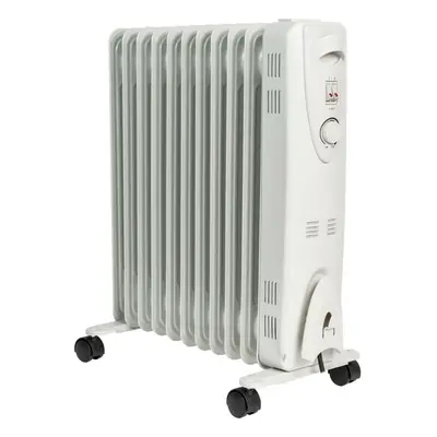 (Thermostat, 2.5kW) MYLEK Oil Filled Radiator - Thermostat