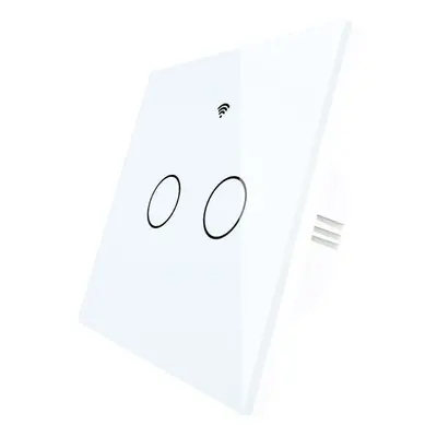 (2 Way, UK Plug) Smart Switch EU Standard Naught Wire Version Wifi RF433 100V-240V Tuya APP Cont