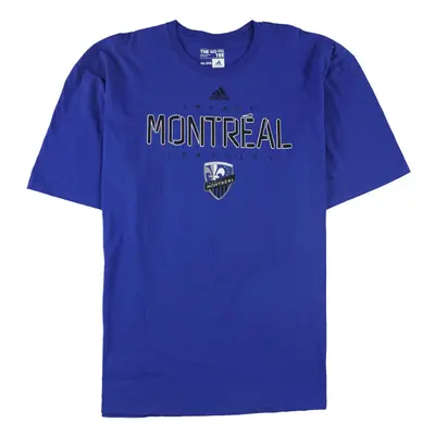 MLS Montreal Impact Men's Miracle Short Sleeve Go-To Tee Medium Blue