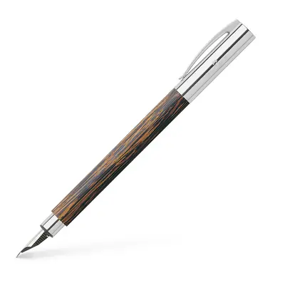 Faber-Castell AMBITION Coconut Wood Fountain Pen