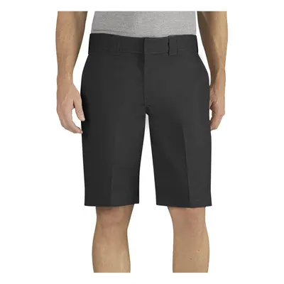 Dickies mens Inch Relaxed-fit Stretch-twill Work flat front shorts