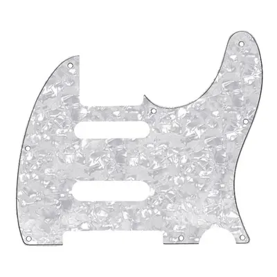 Fender Modern Pickguard Deluxe Nashville Telecaster 8-Hole - White