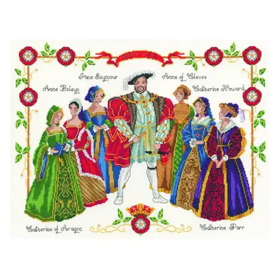 DMC Henry VIII Cross Stitch Kit Cotton Multi-Colour