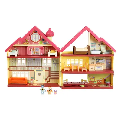 Bluey Ultimate Lights & Sounds Furnished Playhouse Collectable & 2.5in Figures