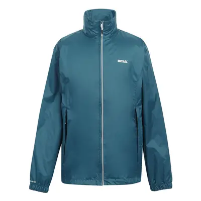 (S, Moroccan Blue/Citron Lime) Regatta Mens Lyle IV Waterproof Hooded Jacket