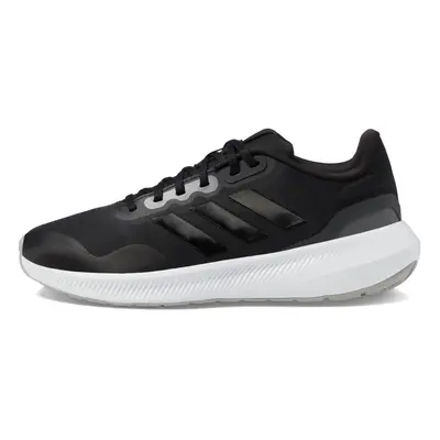 adidas Women's Run Falcon 3.0 Sneaker Black/Black/Carbon 5.5