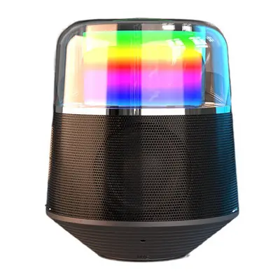 Bluetooth 5.0 Speaker RGB Colorful Light Music Player 3D Stero Loundspeakers Handsfree Wireless 