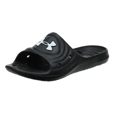 Under Armour unisex baby Locker Iv Slide Sandal Black (001 Black L