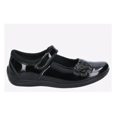 (2.5) Hush Puppies Jessica Patent Leather Junior Girls