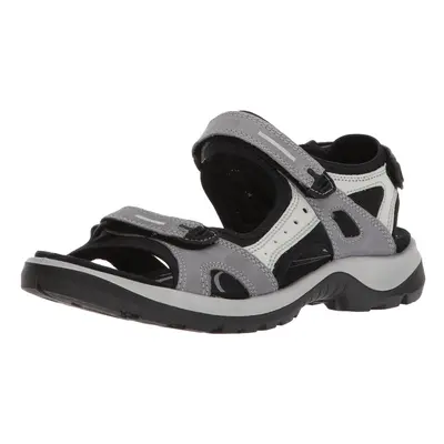 ECCO Women's Yucatan Sport Sandal Titanium Nubuck 8-8.5