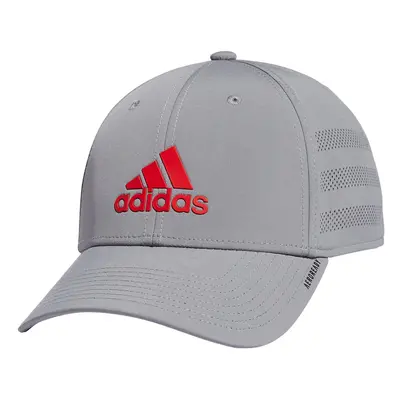 adidas mens Gameday Structured Stretch Fit Baseball Cap Grey/Better