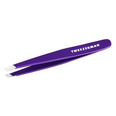 Tweezerman Exclusive Neon Purple Slant Tweezer - Hair Removal Tweezers