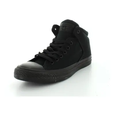 Converse Men's Street Canvas High Top Sneaker Black/Black/Black M