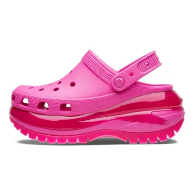 Crocs Unisex Classic Mega Crush Clogs | Platform Shoes Juice Numeric