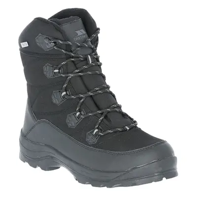 (10 UK, Black) Trespass Mens Zotos Waterproof Snowboots