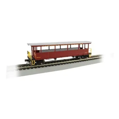 Bachmann Trains Jackson Sharp Open-Sided Excursion Car - Cumbres & Toltec #9619 - HO Scale Proto