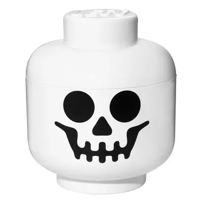 LEGO Small Storage Head White Skeleton Face