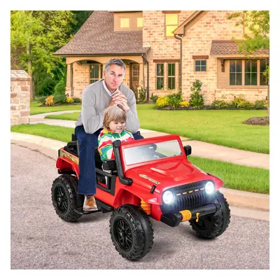 Kids Electric Car Ride-on Battery Powered WithRemote Music Lights Horn