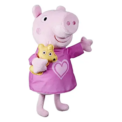 Peppa Pig With Teddy Bear Peppa's Bedtime Lullabies Soft Toy