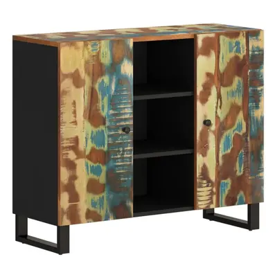 (multicolour) vidaXL Sideboard Side Cabinet with Doors Cupboard Highboard Solid Wood Mango