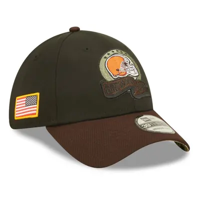 New Era Men's Black/Brown Cleveland Browns Salute to Service 39TH