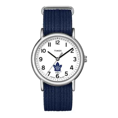 TIMEX Unisex Weekender 38mm Watch - Toronto Maple Leafs with Slip-Thru