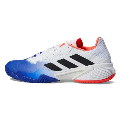 adidas Men's Barricade Tennis Shoe Lucid Blue/Black/Solar Red