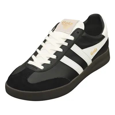 (6) Gola Cyclone Womens Casual Trainers in Black White