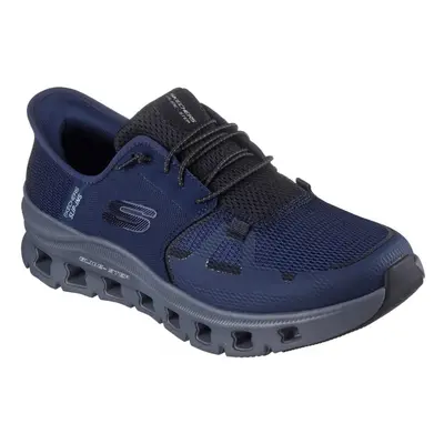 (12 UK, Navy/Charcoal) Skechers Mens Pro Glide-Step Trainers