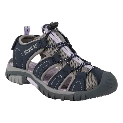 (3 UK, Navy/Lilac Frost) Regatta Childrens/Kids Westshore Sandals