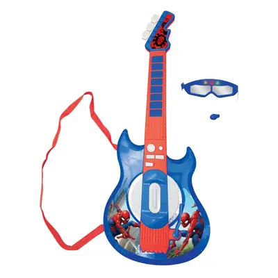 Spiderman Electronic Lighting Guitar with Mic