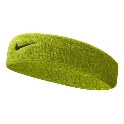 (One Size, Atomic Green/Black) Nike Swoosh Headband | Sports Sweatband