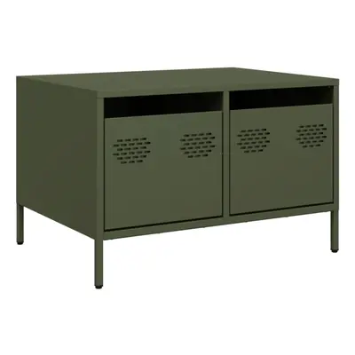 (green) vidaXL TV Cabinet TV Stand TV Unit Hifi Media Cabinet Cold-rolled Steel