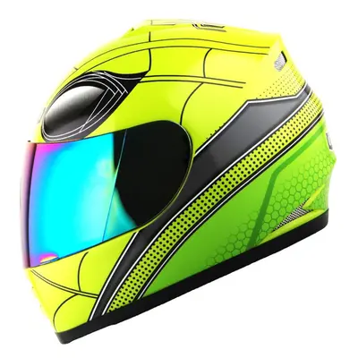 WOW Motorcycle Full Face Helmet Street Bike BMX MX Youth Kids Spider g