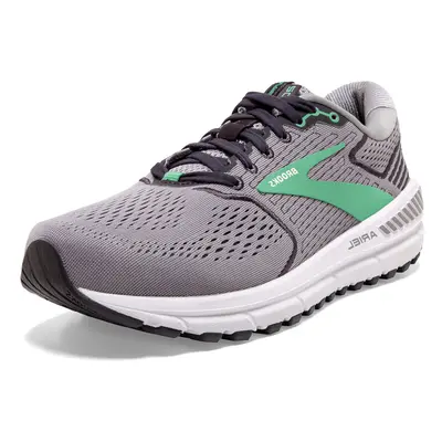 Brooks Womens Ariel Running Shoe - AlloyBlackened Pearlgreen - Wi