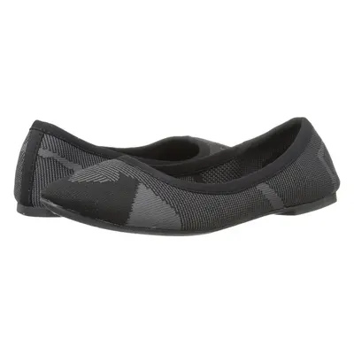 Skechers Women's Cleo Wham Flat Black/Charcoal 8.5 US