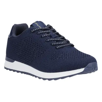 (Blue, (Adults')) Hush Puppies Katrina Textile Women's Navy Trainers