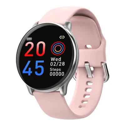 (Black-Stainless) Dynamic UI Display Wristband Heart Rate and Blood Pressure Monitor Music Contr